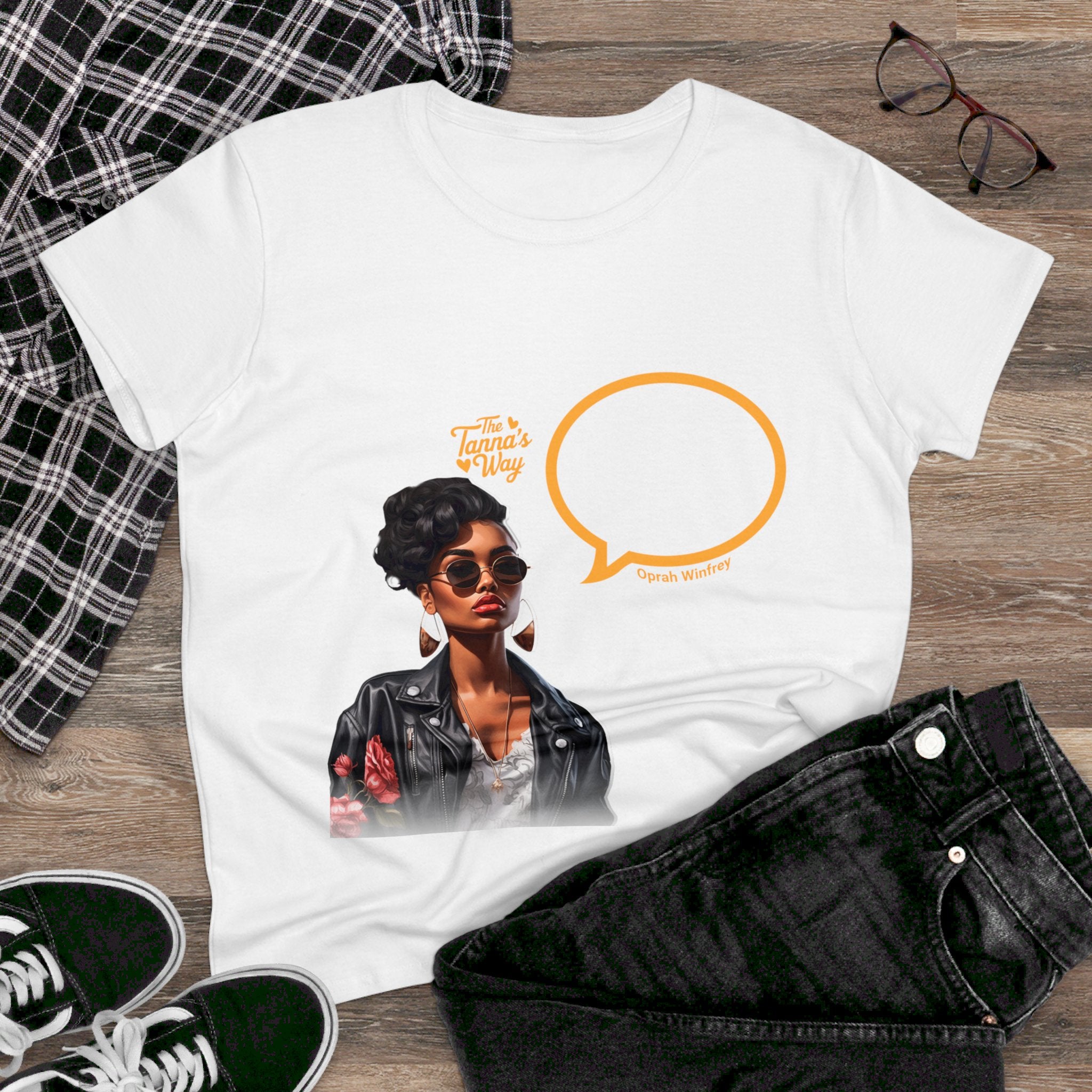 Oprah Winfrey | Women's Midweight Cotton Tee